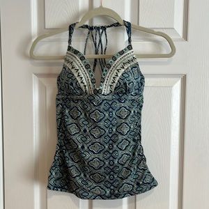 Athleta bathing suit tankini size small